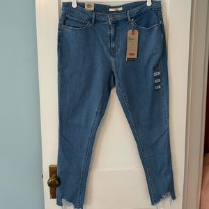 nwt levi’s 711 skinny jeans